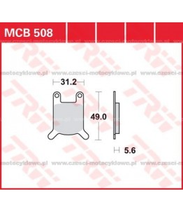 Klocki hamulcowe TRW MCB508