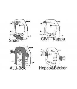 Adapter do Quick-LockEVO uchwytu do TraX box