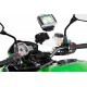 QUICK-LOCK Mocowanie GPS, czarne pochłaniające drgania Yamaha FJR 1300, 04-05