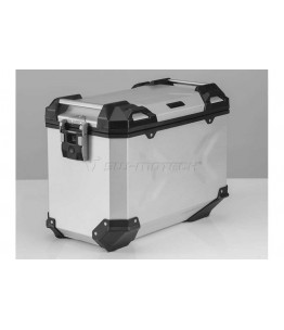 SW Motech Aluminiowy TRAX ADVENTURE BOX L 45 l. Lewy. srebrny