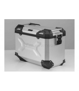 SW Motech Aluminiowy TRAX ADVENTURE BOX L 45 l. Prawo. srebrny