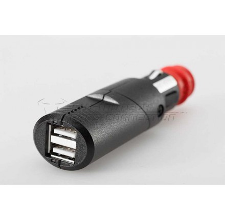 SW MOTECH podwójne gniazdo USB z uniwersalną wtyczką