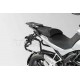 SW MOTECH TRAX ADV zestaw kufrów, srebrny 37/37 L. Multistrada 1200 / S (10-).