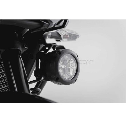 SW Motech HAWK LED zestaw reflektory przeciwmgielne, kolor czarny KAWASAKI Versys 650 (15)