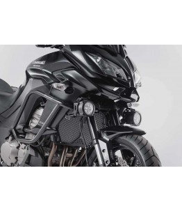 SW Motech HAWK LED zestaw reflektory przeciwmgielne, kolor czarny Kawasaki Versys 1000 (15-).