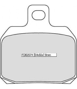 Klocki hamulcowe Ferodo FDB 2074 P