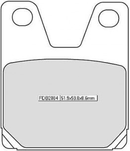 Klocki hamulcowe Ferodo FDB 2084 P