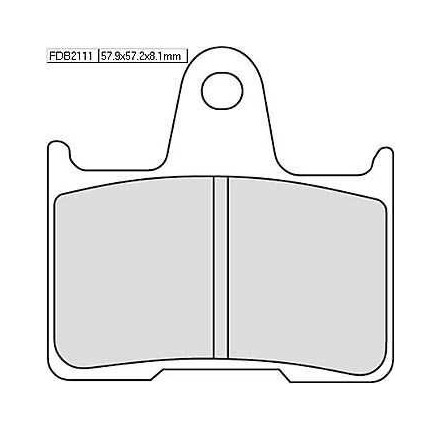 Klocki hamulcowe Ferodo FDB 2111 P