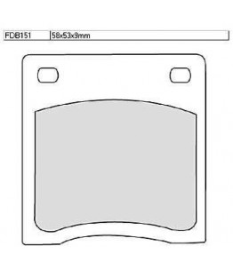 Klocki hamulcowe Ferodo FDB 151 P