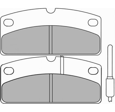 Klocki hamulcowe Ferodo FDB 2153 P