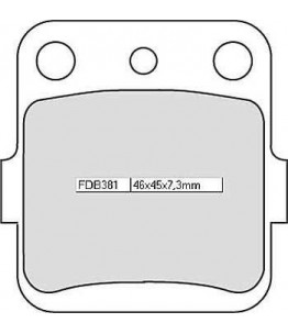 Klocki hamulcowe Ferodo FDB 381 P