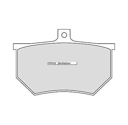 Klocki hamulcowe Ferodo FRP 410 P