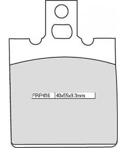 Klocki hamulcowe Ferodo FRP 416 P