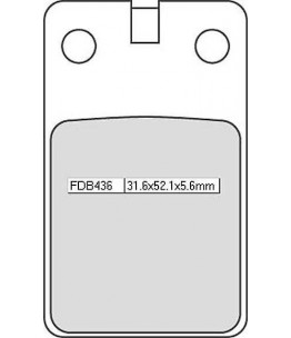 Klocki hamulcowe Ferodo FDB 436 P