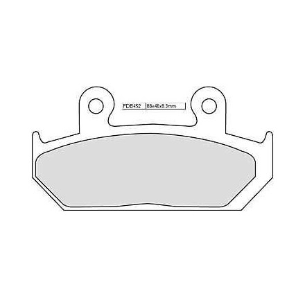 Klocki hamulcowe Ferodo FDB 452 P