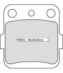 Klocki hamulcowe Ferodo FDB 661 P