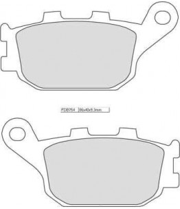 Klocki hamulcowe Ferodo FDB 754 P
