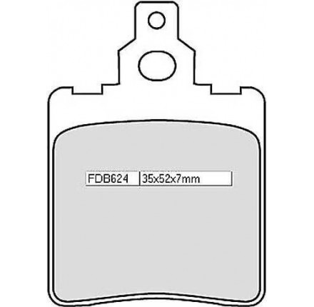 Klocki hamulcowe Ferodo FDB 624 AG