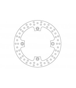 Tarcza hamulcowa Ferodo FMD0242R, tył