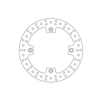 Tarcza hamulcowa Ferodo FMD0242R, tył