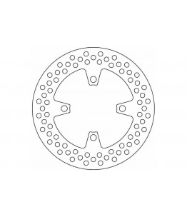 Tarcza hamulcowa Ferodo FMD0245R, tył