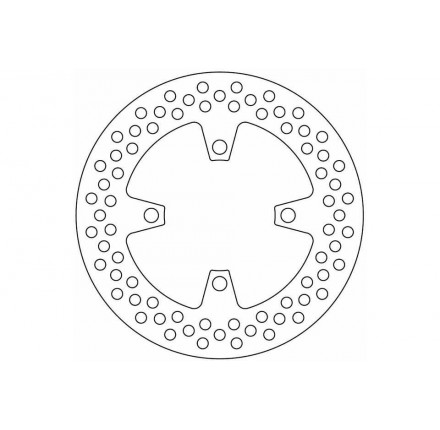 Tarcza hamulcowa Ferodo FMD0245R, tył