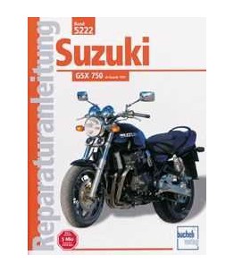 BD. 5222 Podręcznik serwisowy SUZUKI GSX 750 nago (od 1997)