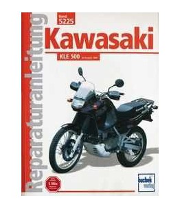 Obj. 5225 Naprawa ręczna KAWASAKI KLE 500, z 91