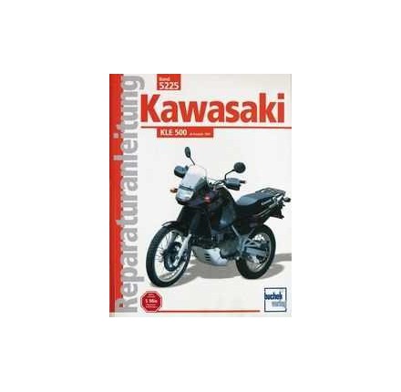 Obj. 5225 Naprawa ręczna KAWASAKI KLE 500, z 91