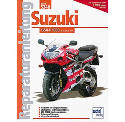 No. 5248 Podręcznik serwisowy SUZUKI GSX-R 1000 , od 01