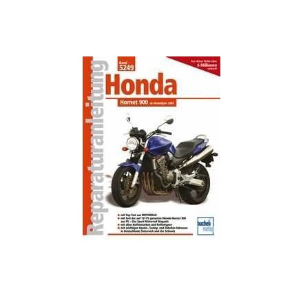 No. 5249 Podręcznik serwisowy Honda Hornet 900, 02-