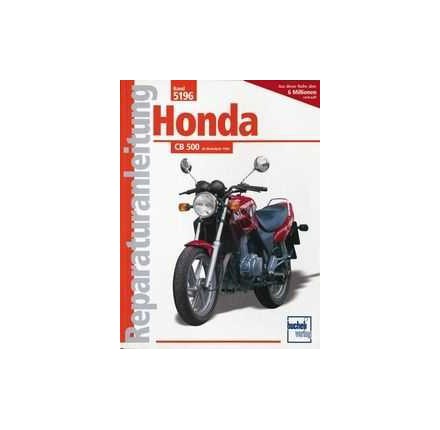 Obj. 5196 Podręcznik serwisowy HONDA CB 500, od 94- rok