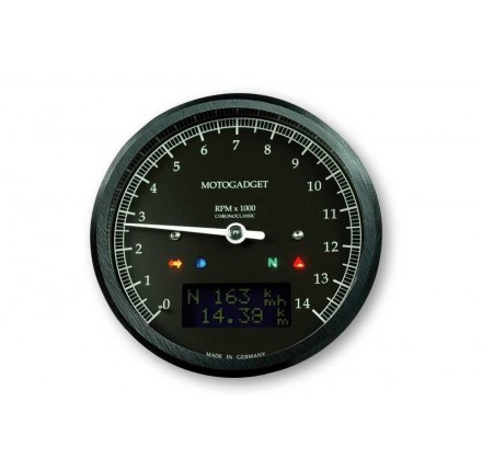 Chronoclassic tacho 0-14.000 RPM, Ciemny