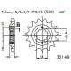 Zestaw napędowy ESJOT do Honda 250 XR RT,RV,RW,RX,RY,R-1,R-2,R-3,R-4 (96-03)