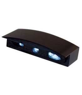 Oświetlenie tablicy rejestracyjnej ALU MICROi-LED kolor czarny E-homologacja