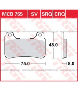 Klocki hamulcowe TRW MCB755SRQ